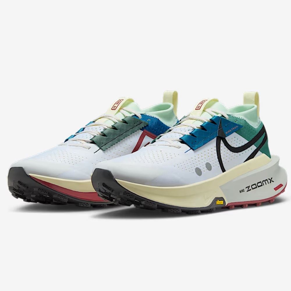 Nike Zegama 2 ZoomX White Multicolor Trail Running Shoes